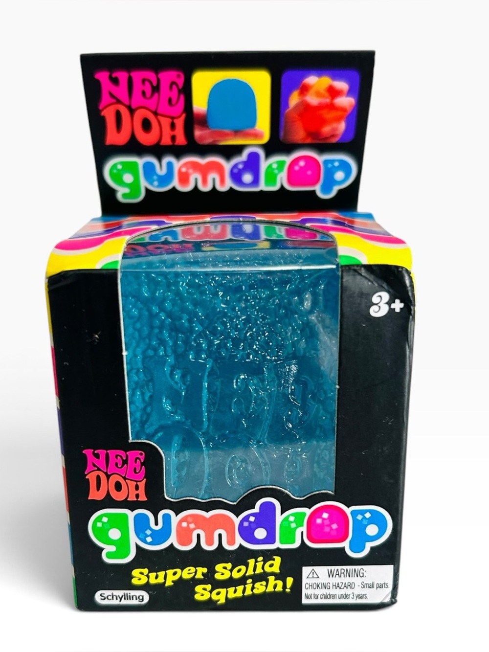 Schylling NeeDoh Gumdrop Super Solid Squish Sensory Fidget Toy NIB
